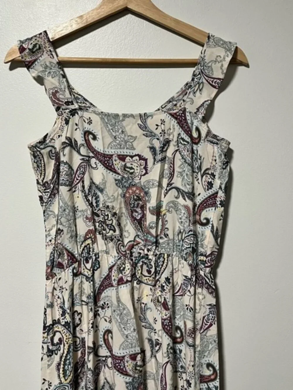 Reitmans Paisley Print Sleeveless Maxi Dress Size XS